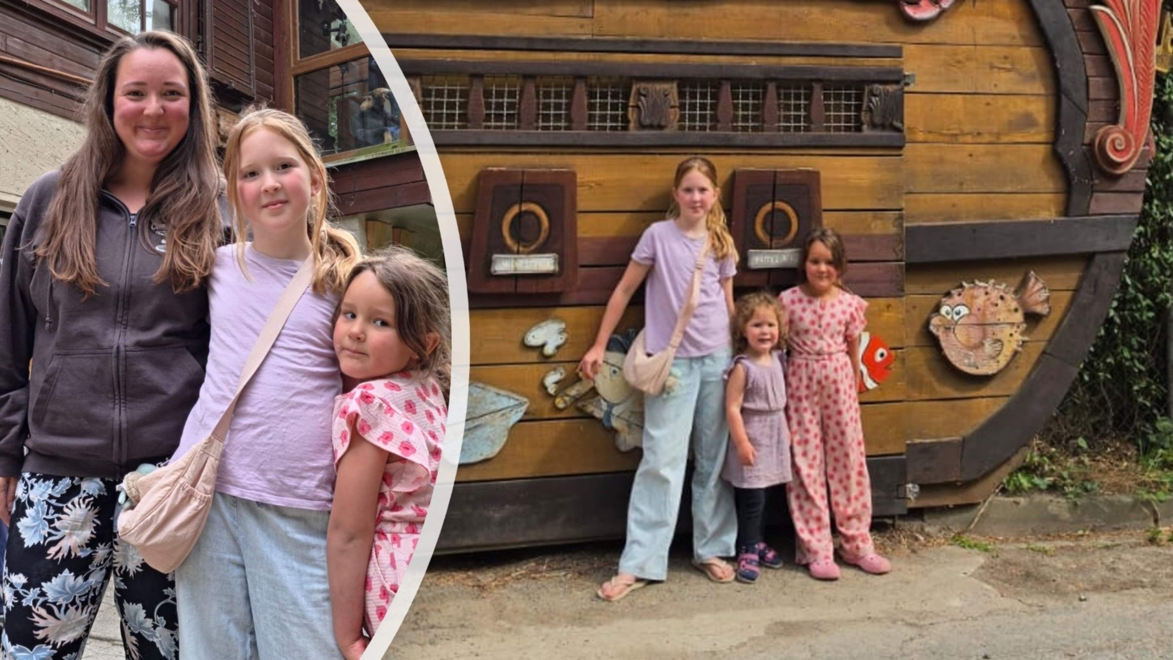Alleenstaande moeder Kimberley (38) maakt roadtrip met drie dochters: ’Had gehoopt dat benzine en boodschappen goedkoper zouden zijn in omliggende landen’